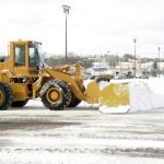 Large Yellow Snow Plow