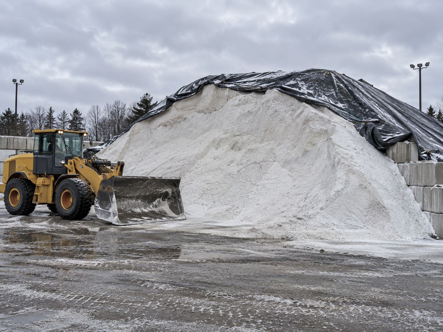 Commercial snow contract